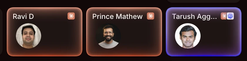 Ravi, Prince, and Tarush building on Claude Code in Roam